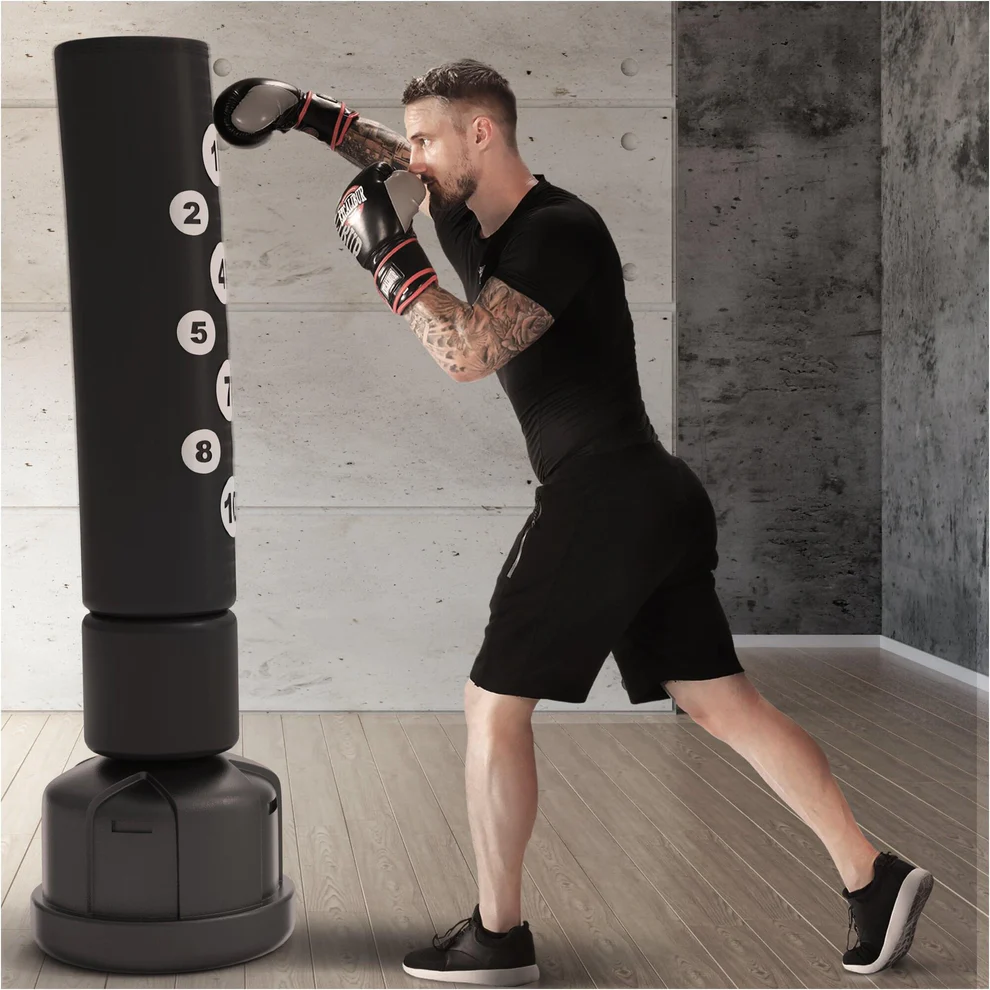 Vapaasti seisova nyrkkeilysäkki 170 cm, 80 kg