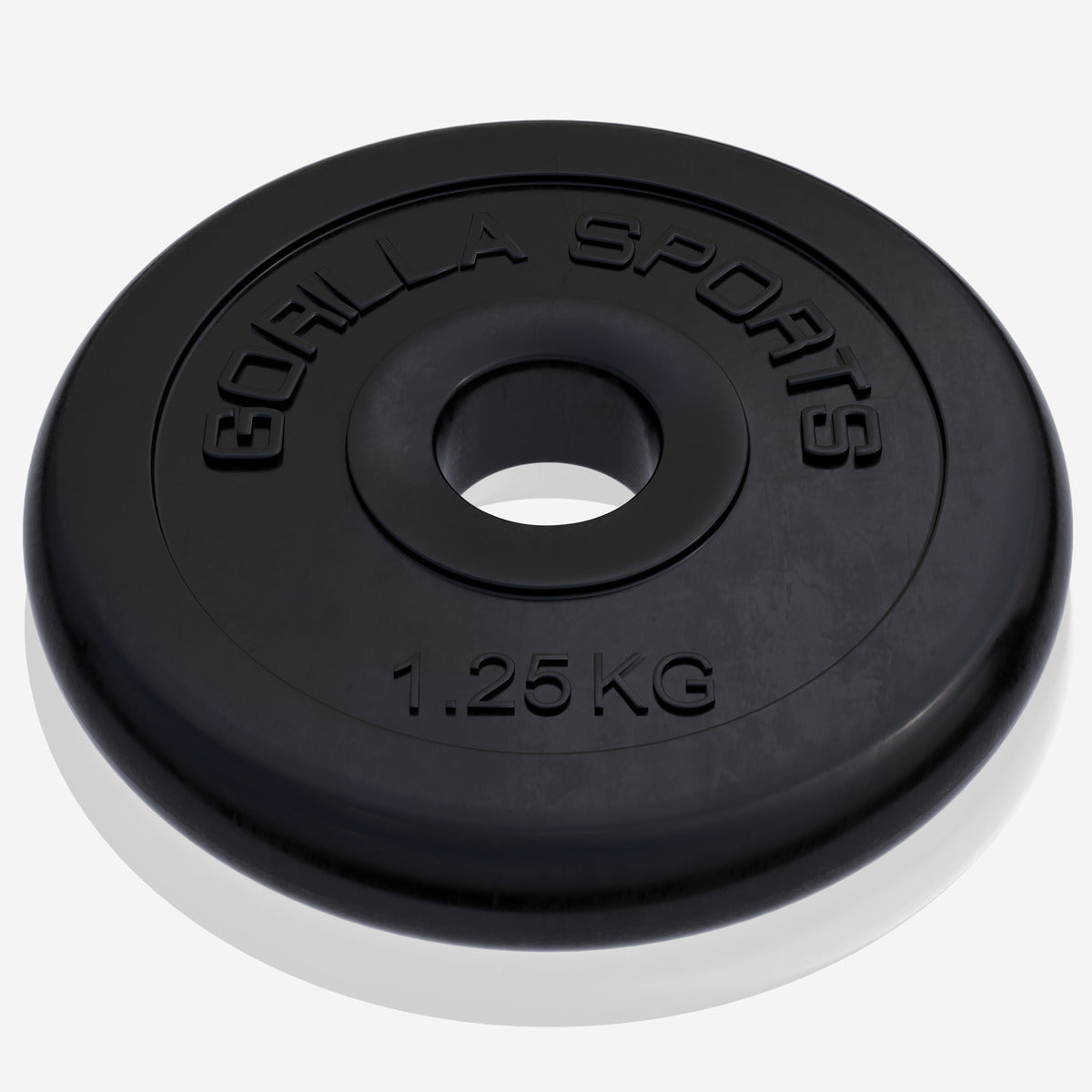 Kumipäällysteinen levypaino 1,25 kg, 30 mm