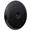 Kumipäällysteinen levypaino 10 kg 30 mm
