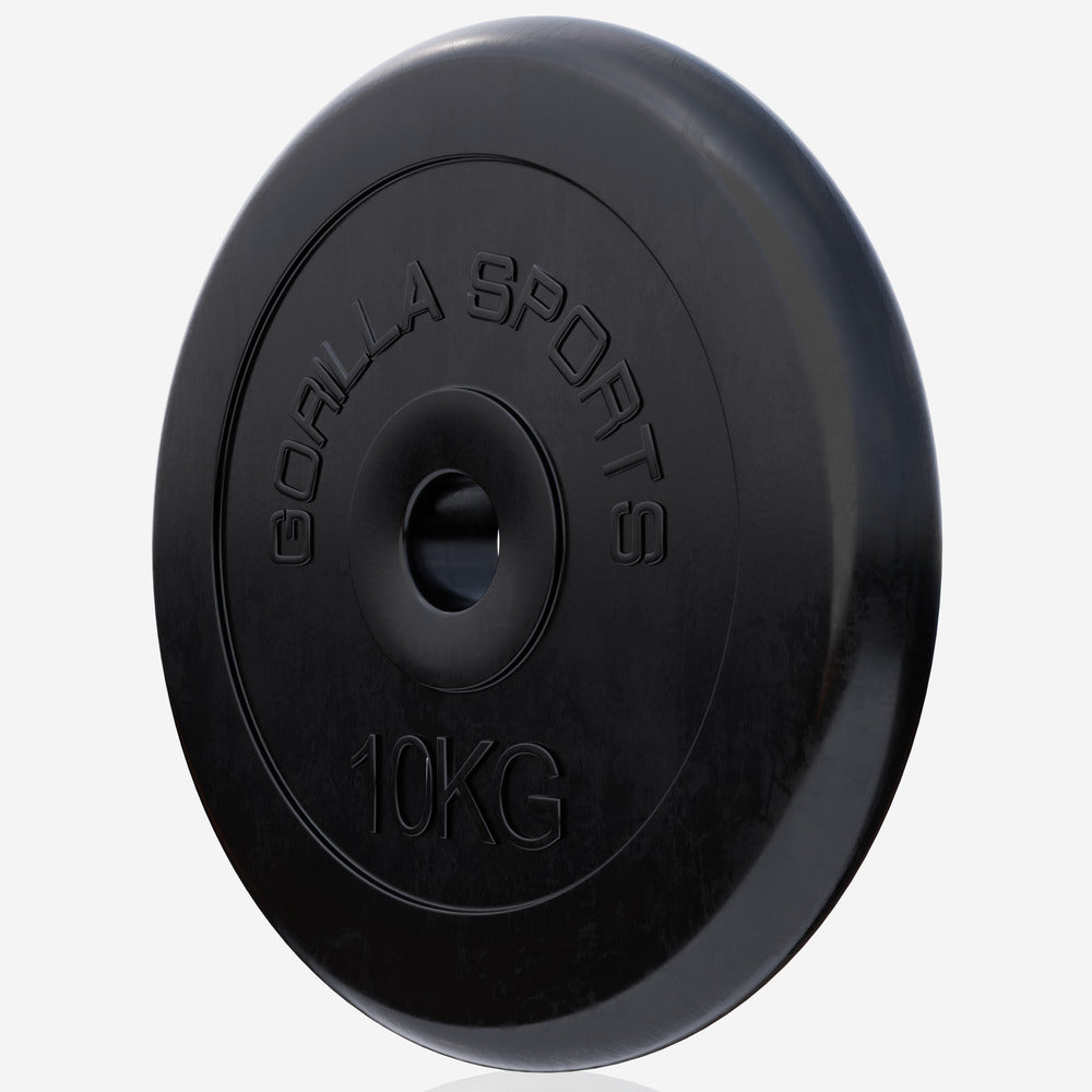 Kumipäällysteinen levypaino 10 kg 30 mm