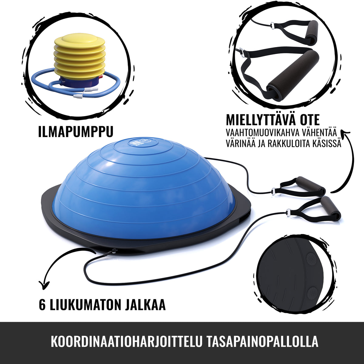 Bosu-pallo / Balance Trainer 52 cm