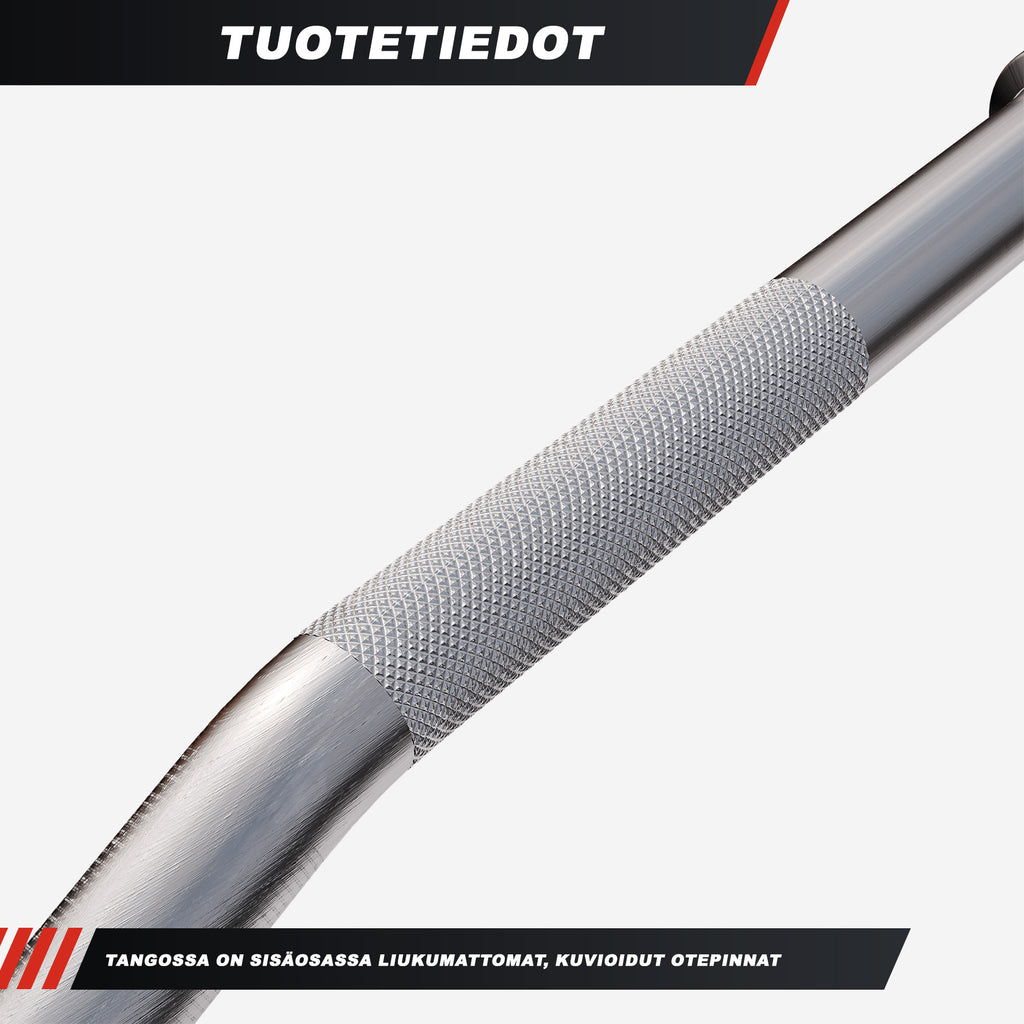 Lapiokahvatanko taljaan 93 cm