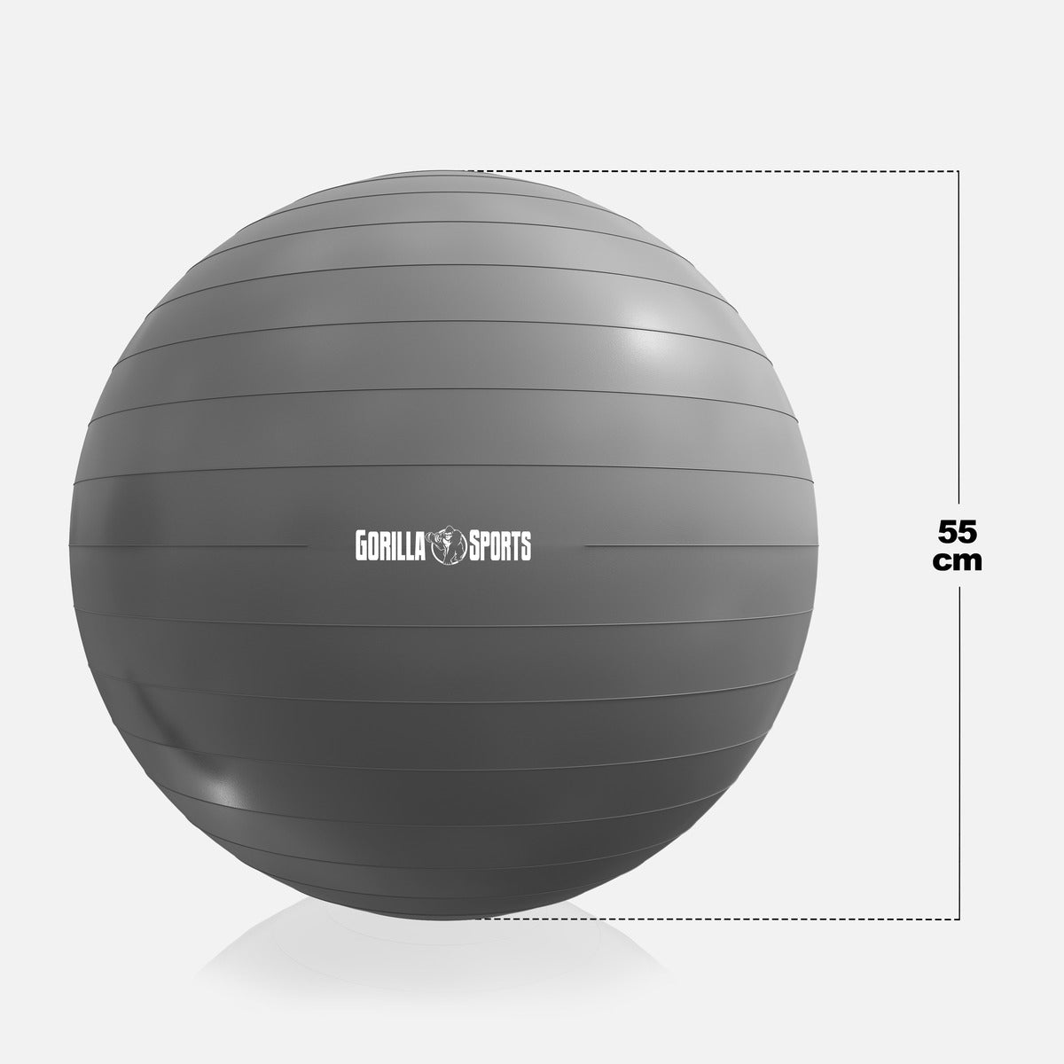 Jumppapallo 55 cm pumpulla