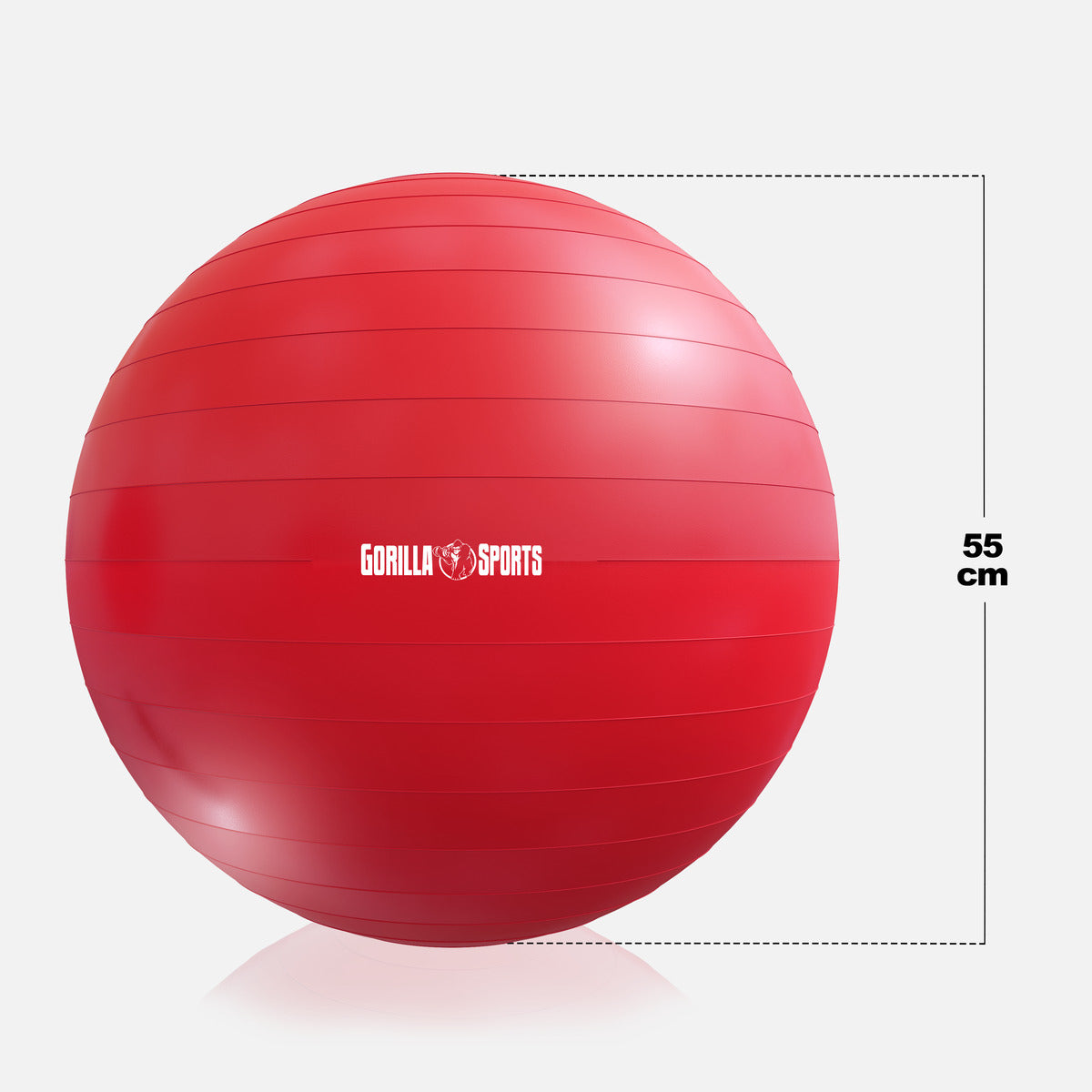 Jumppapallo 55 cm pumpulla