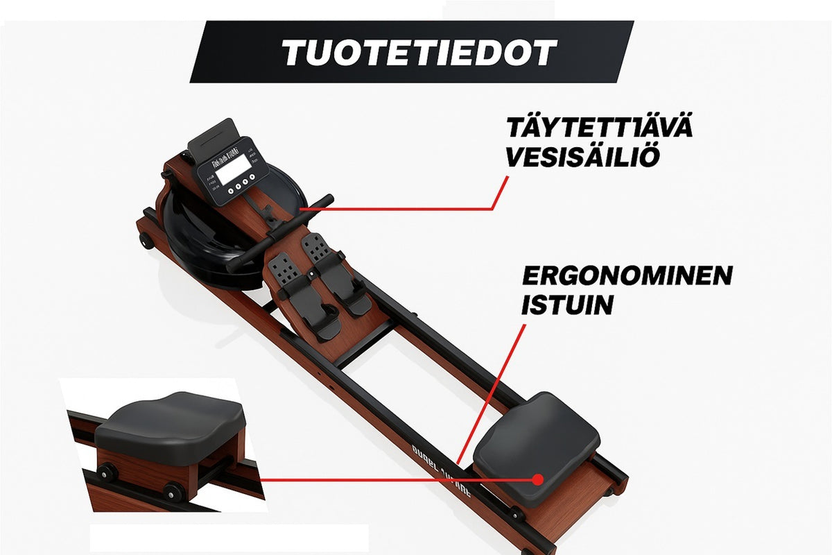 Vesivastussoutulaite puurunkoisella rungolla