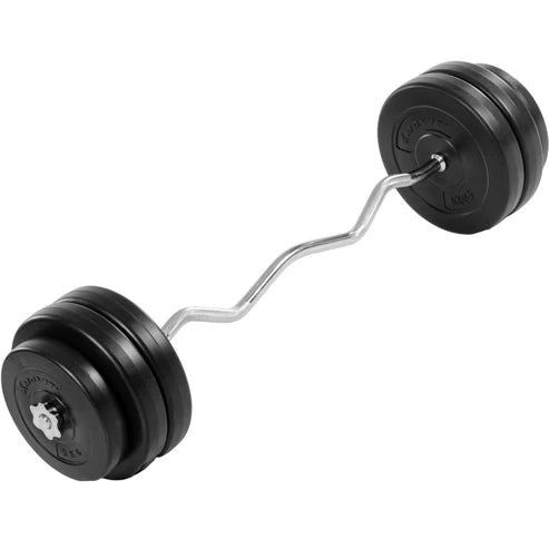 Säädettävä EZ-hauistankosetti 23,5–55 kg