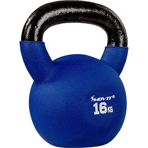 Valurautainen kahvakuula neopreenipinnoiteella 2–24 kg
