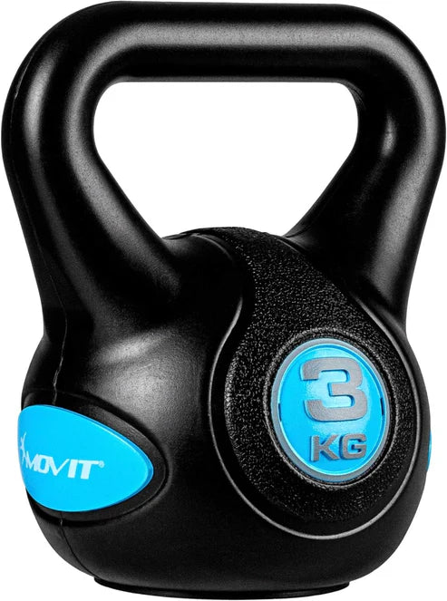 Muovipinnoitettu kahvakuula 3–20 kg