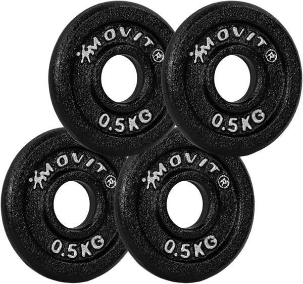 Valurautaiset levypainot 30/31 mm, 2–40 kg