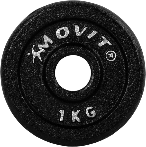 Valurautaiset levypainot 30/31 mm, 2–40 kg