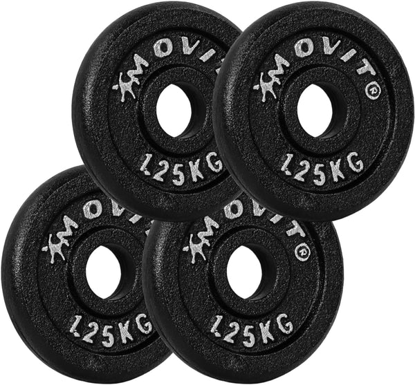 Valurautaiset levypainot 30/31 mm, 2–40 kg