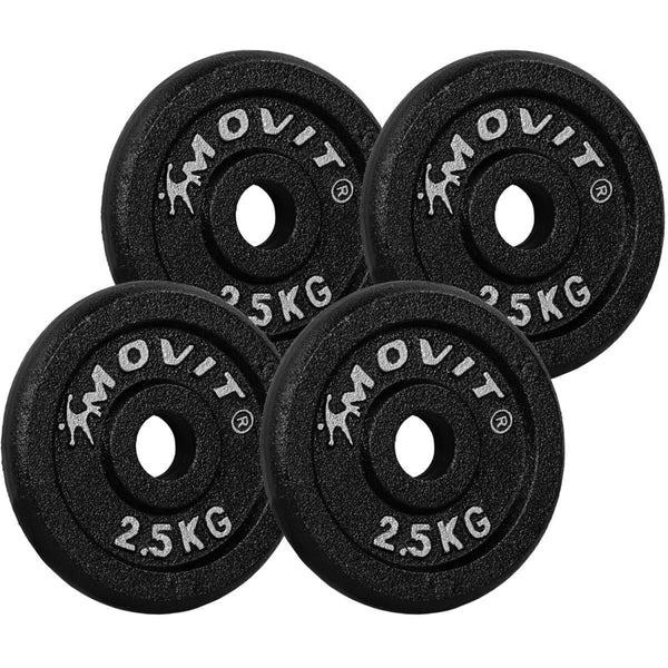 Valurautaiset levypainot 30/31 mm, 2–40 kg
