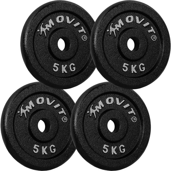 Valurautaiset levypainot 30/31 mm, 2–40 kg