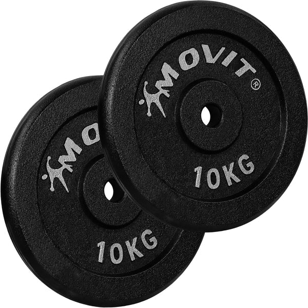 Valurautaiset levypainot 30/31 mm, 2–40 kg