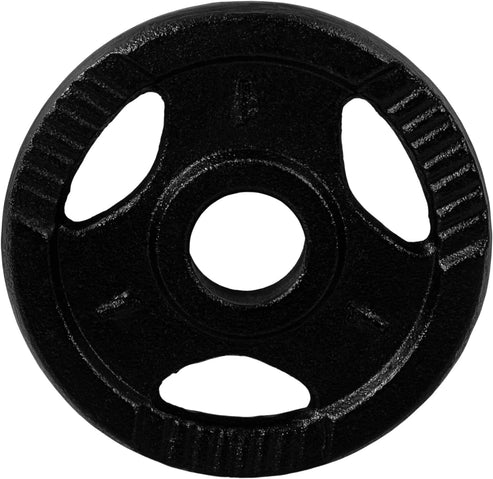 Valurautaiset Tri Grip -levypainot 30/31 mm, 2–30 kg