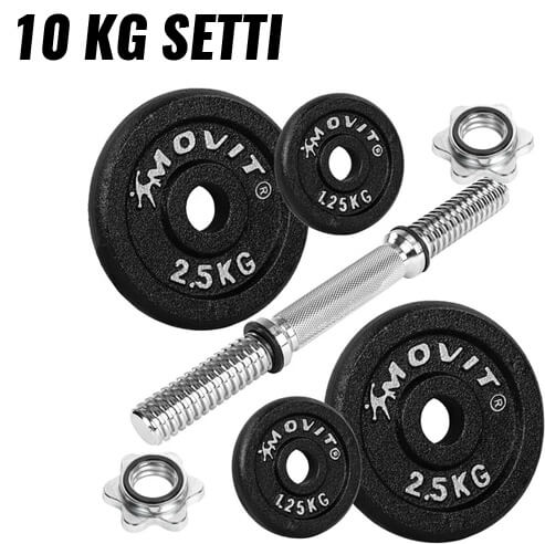 Säädettävä valurautakäsipaino 10–30 kg, 30 mm