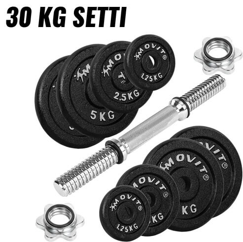 Säädettävä valurautakäsipaino 10–30 kg, 30 mm
