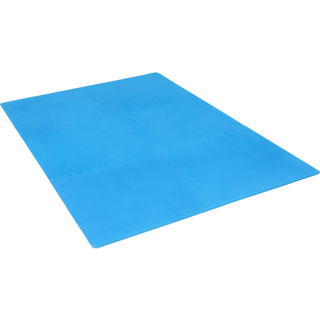 Suojamatto 6 palaa 60 x 60 x 1,2 cm, sininen