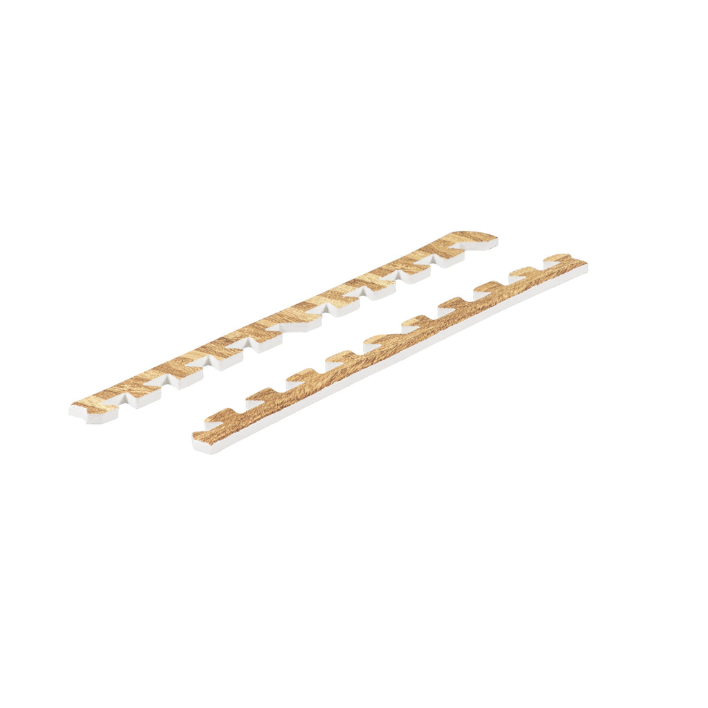 Suojamaton reunapalat 8 kpl 62,5 x 1,2 cm puukuosi