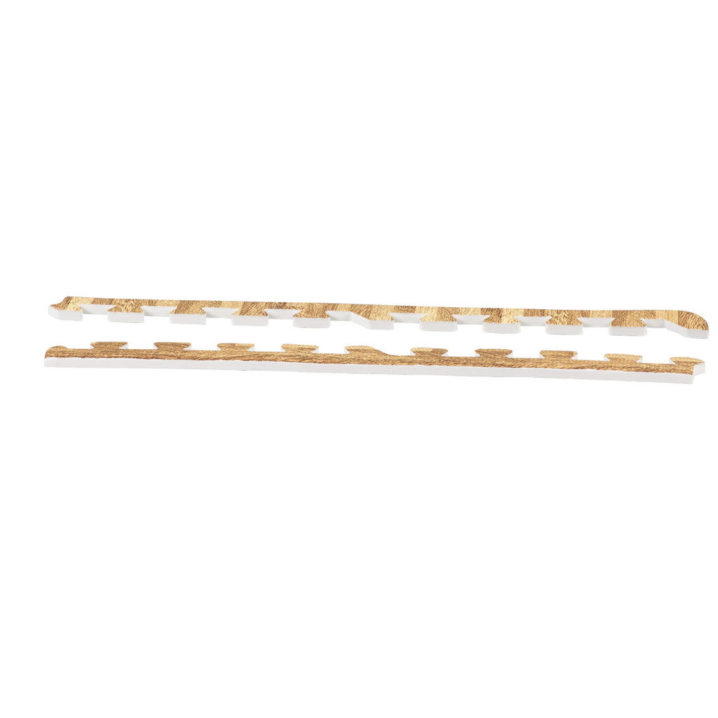 Suojamaton reunapalat 8 kpl 62,5 x 1,2 cm puukuosi