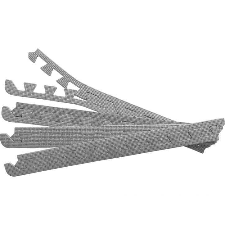 Suojamaton reunapalat 8 kpl 62,5 x 1,2 cm harmaa