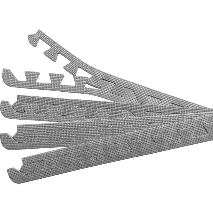 Suojamaton reunapalat 8 kpl 62,5 x 1,2 cm harmaa