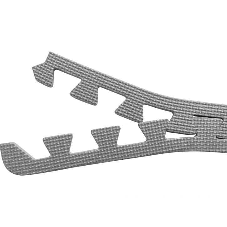 Suojamaton reunapalat 8 kpl 62,5 x 1,2 cm harmaa