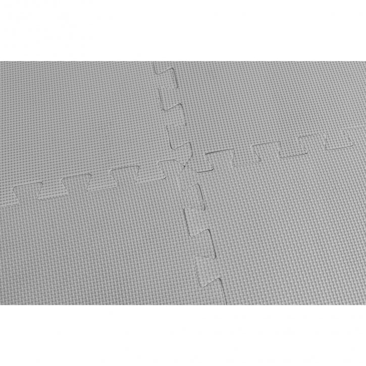 Treenimatto 8 palaa 60 x 60 x 1,2 cm, harmaa