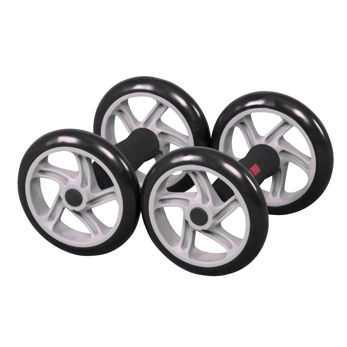 Ab Roller kahvat pehmusteilla, 2 kpl