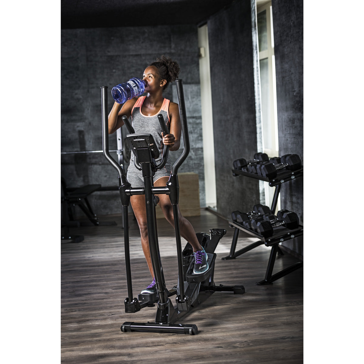 Crosstrainer Pro sykemittauksella