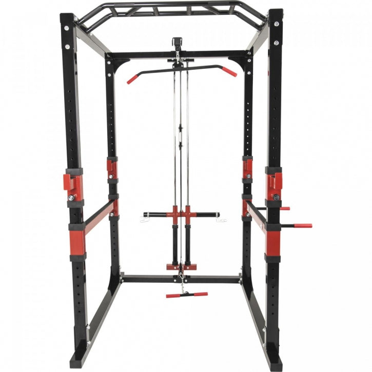Power Rack kyykkyhäkki ala- ja ylätaljalla