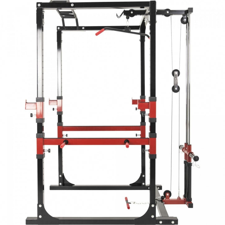 Power Rack kyykkyhäkki ala- ja ylätaljalla