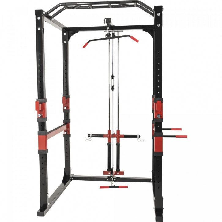 Power Rack kyykkyhäkki ala- ja ylätaljalla