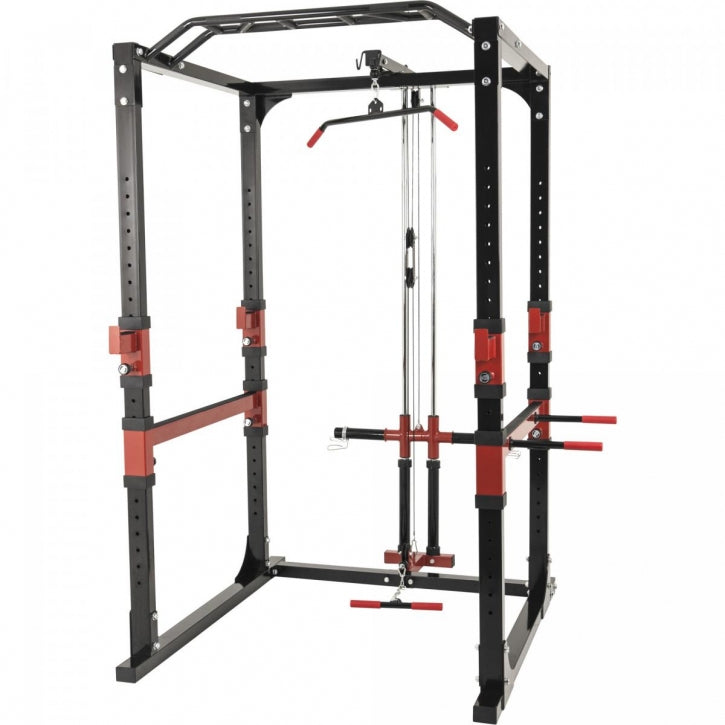 Power Rack kyykkyhäkki ala- ja ylätaljalla