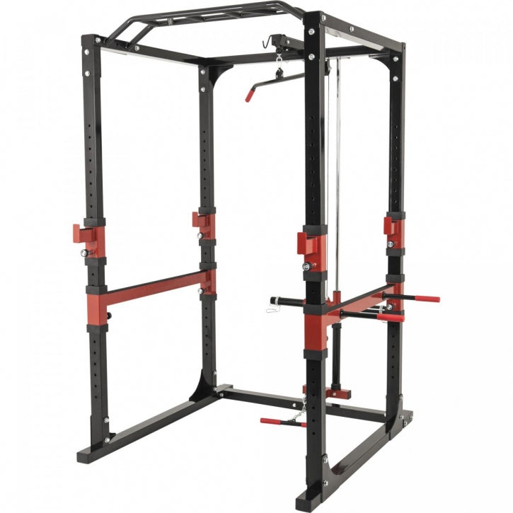 Power Rack kyykkyhäkki ala- ja ylätaljalla