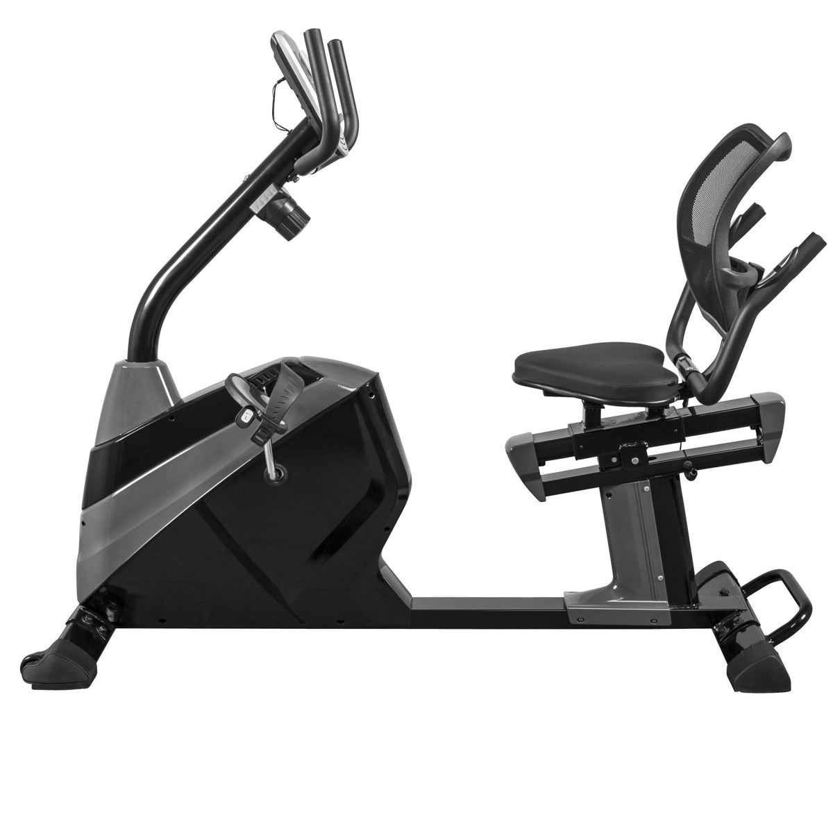Rekumbentti kuntopyörä ergonomisella istuimella