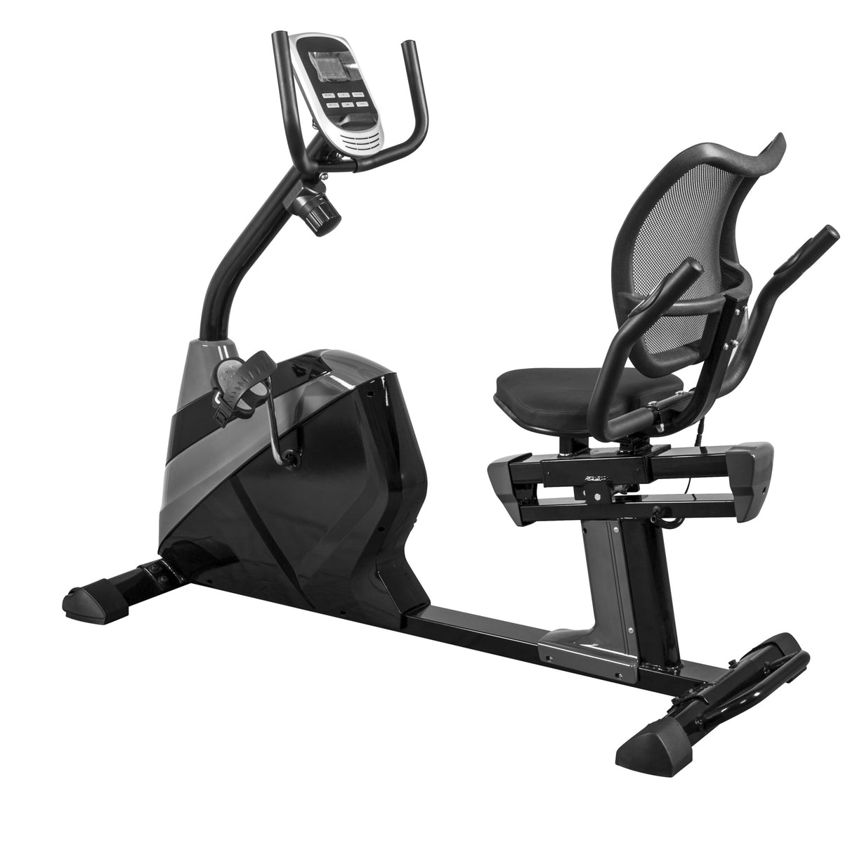 Rekumbentti kuntopyörä ergonomisella istuimella