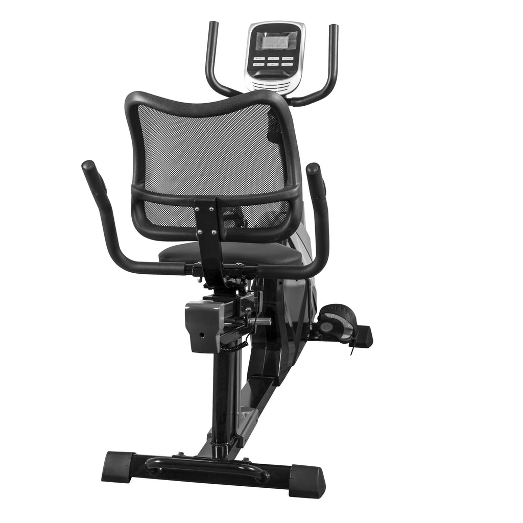 Rekumbentti kuntopyörä ergonomisella istuimella