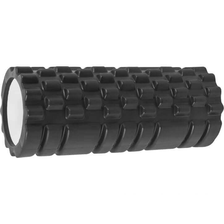 Foam Roller 2.0 hierontarulla 32 x 14 cm musta
