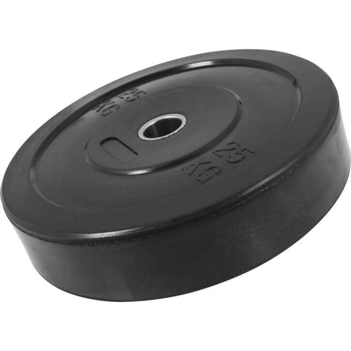 Bumper levypaino 25 kg, 50 mm tiheästä kumista