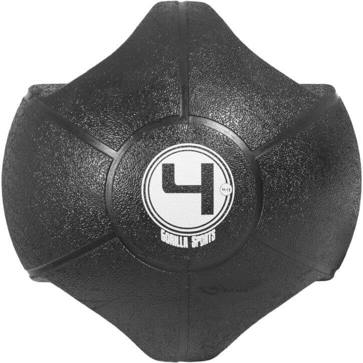 Grip-kuntopallo oteaukoilla 3–10 kg