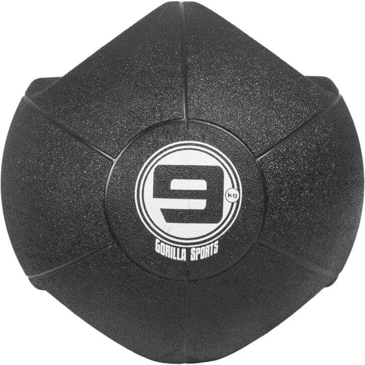 Grip-kuntopallo oteaukoilla 3–10 kg