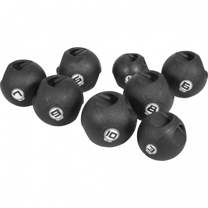 Grip-kuntopallo oteaukoilla 3–10 kg