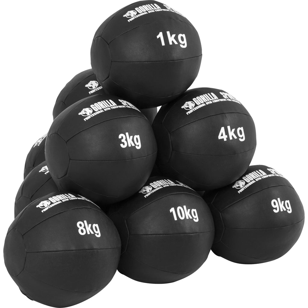 Wall Ball kuntopallosetti 55 kg 1–10 kg