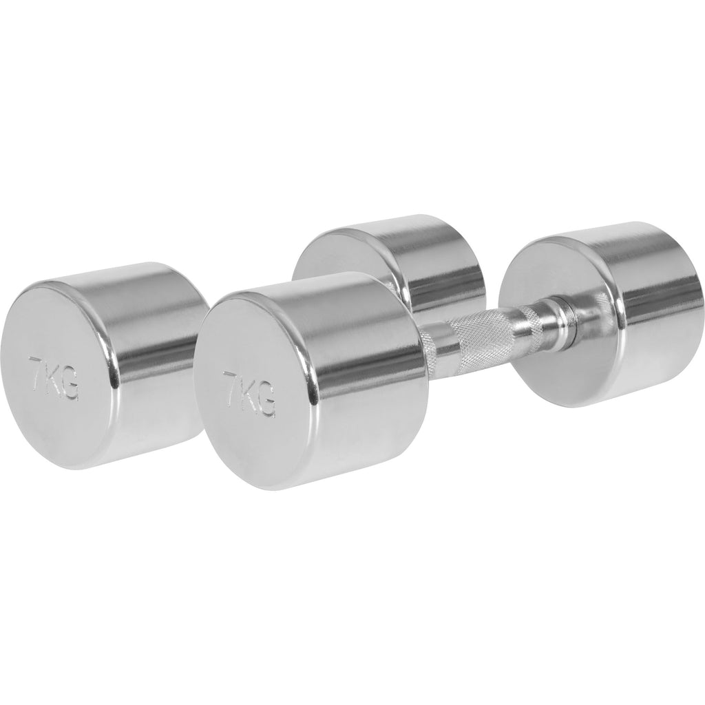 OUTLET - Kromattu kiinteä käsipaino - 2 x 2kg