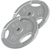 Rautaiset Tri Grip levypainot 2 x 15 kg, 30 mm