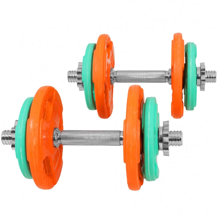 Säädettävä Olympia-käsipainosarja 20 kg