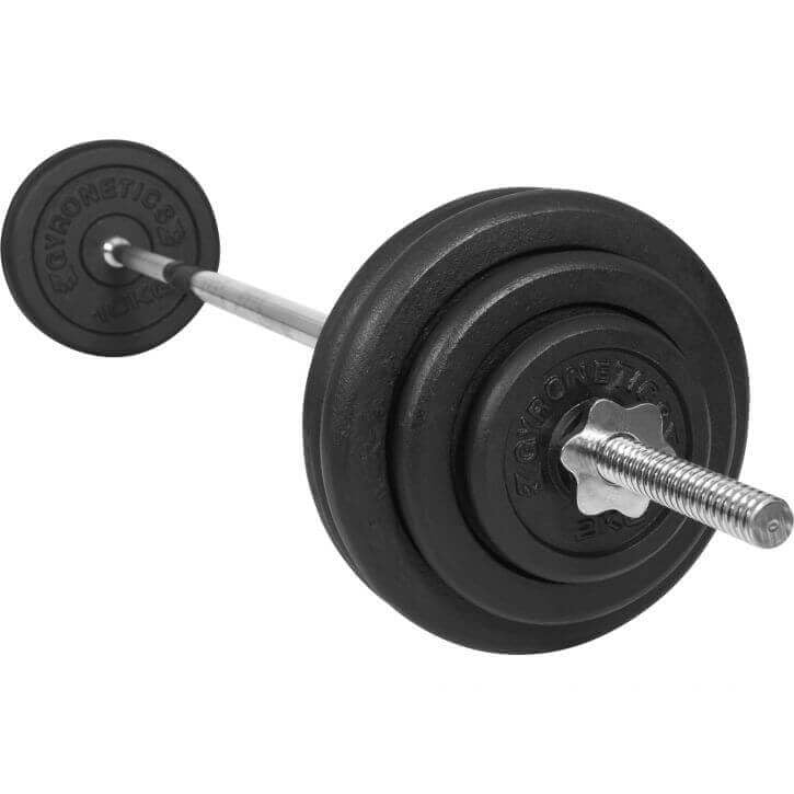 N levytankosetti 60 kg suoralla tangolla