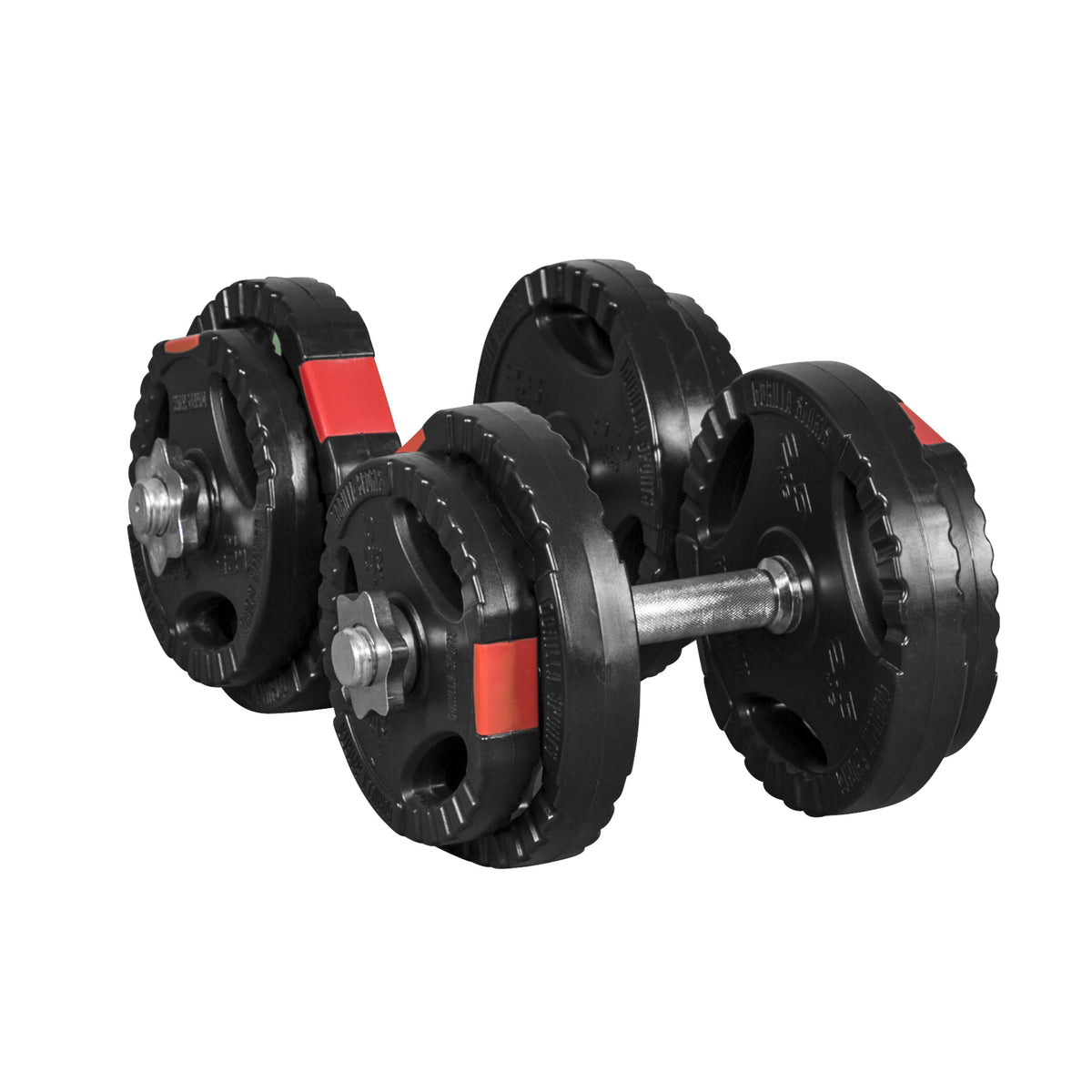 Tri Grip käsipainosetti 20 kg kierrelukoilla