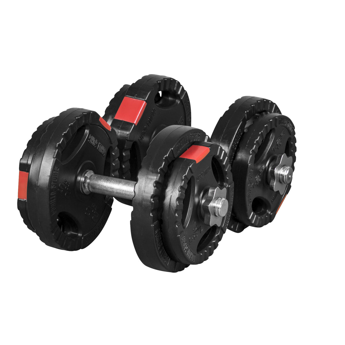 Tri Grip käsipainosetti 20 kg kierrelukoilla